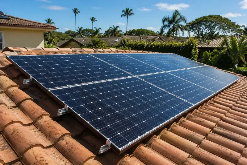 Installation de panneaux solaires aux Granges-Gontardes